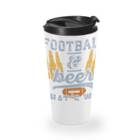 Football & Beer That's Why I'm Here For Coach And Dad Travel Mug | Artistshot