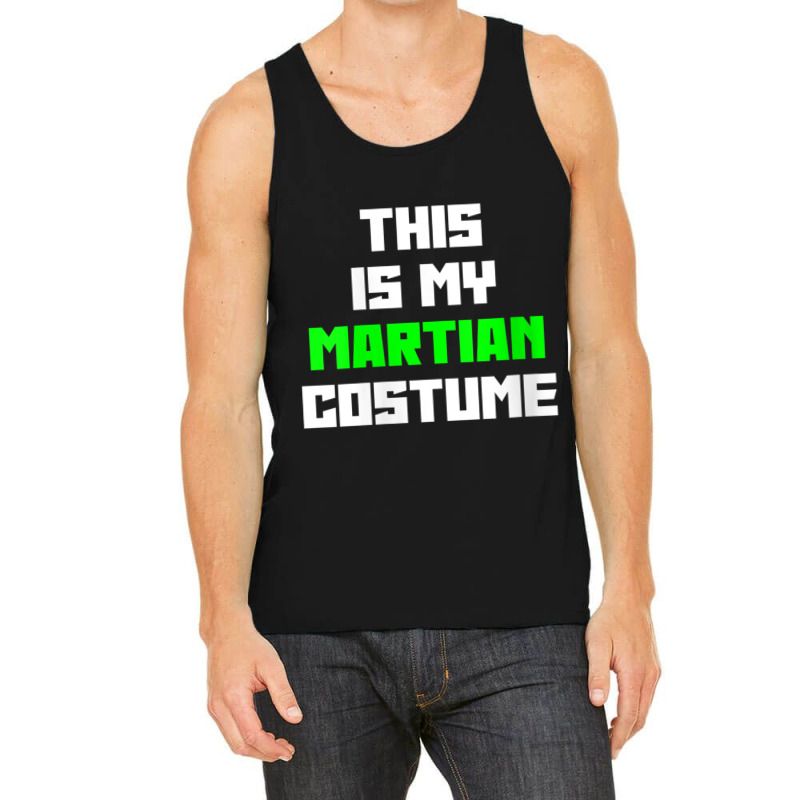 Womens This Is My Martian Halloween Costume Easy Lazy V Neck T Shirt Tank Top | Artistshot