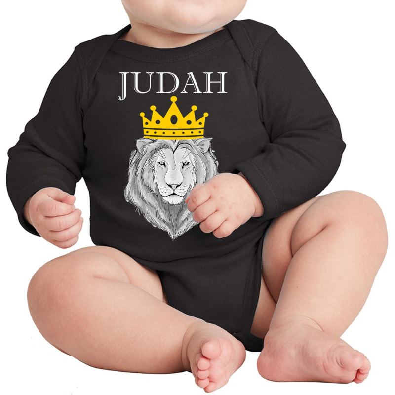 Womens Tribe Of Judah Lion   Messianic Yeshua Israelites V Neck T Shir Long Sleeve Baby Bodysuit | Artistshot