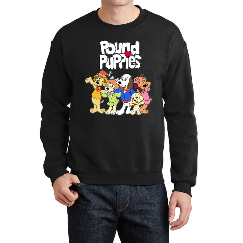 Pound Puppies Crewneck Sweatshirt | Artistshot