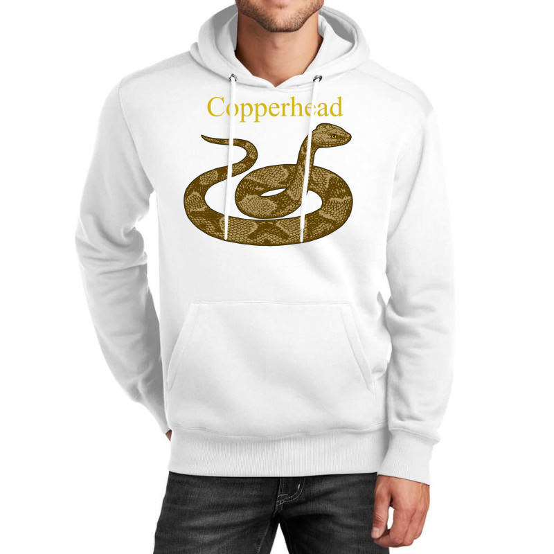 Copperhead Snake Venomous Pit Viper Long Sleeve T Shirt Unisex Hoodie | Artistshot