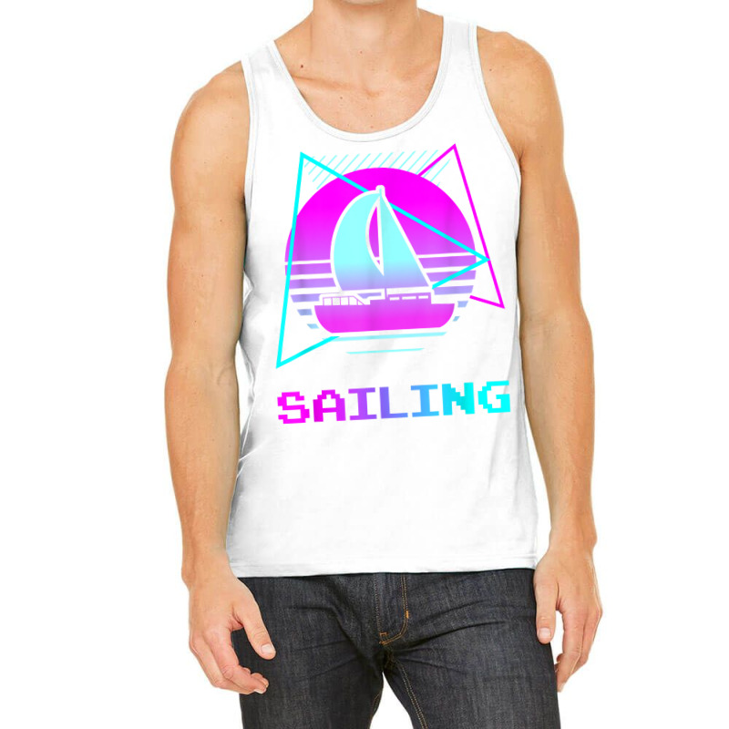 Retro Vintage Classic Sailing Sail Sailor T Shirt Tank Top | Artistshot