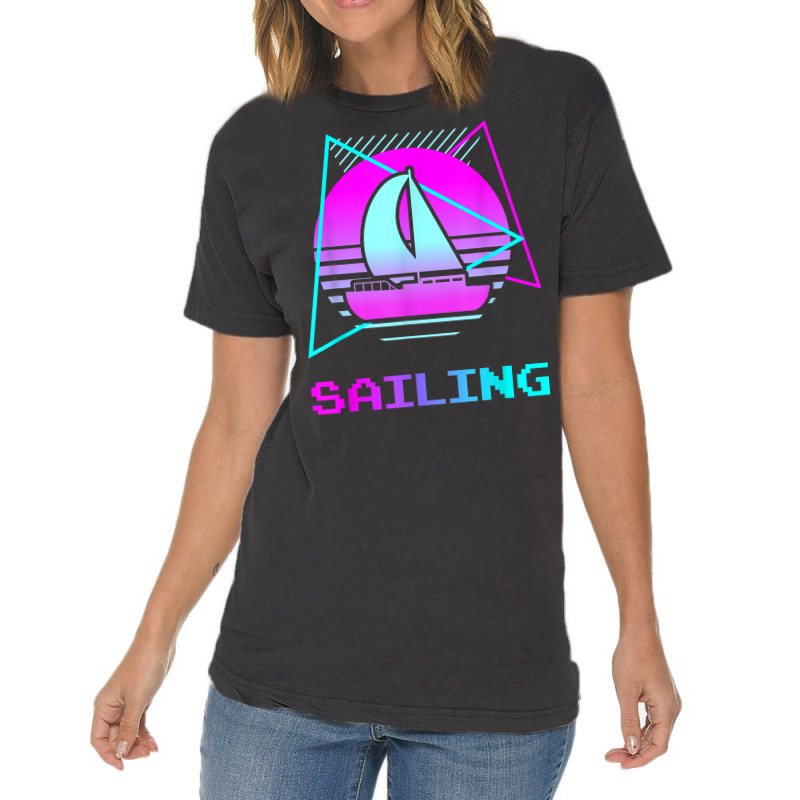 Retro Vintage Classic Sailing Sail Sailor T Shirt Vintage T-shirt | Artistshot