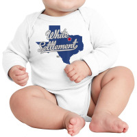 White Settlement Texas Tx Map T Shirt Long Sleeve Baby Bodysuit | Artistshot