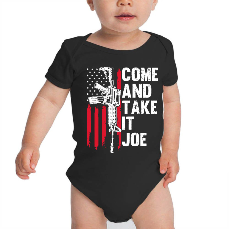 Come And Take It Joe Baby Bodysuit by Korexapi | Artistshot