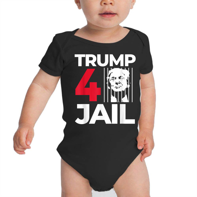 Prison Trump For Prison Trump For Jail Trump 4 Jail T Shirt Baby Bodysuit | Artistshot