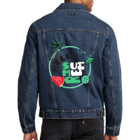 Hello Summer Men Denim Jacket | Artistshot