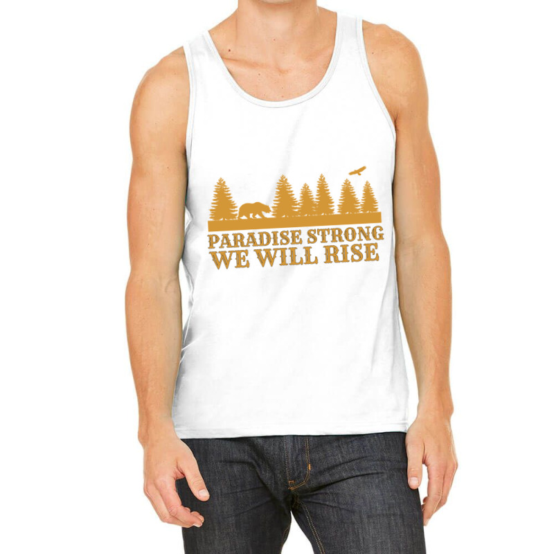 Paradise Strong Northern California Strong Camp Fire Tshirt Tank Top by cm-arts | Artistshot