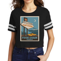 Food Chain Magnate Board Game Minimalist Travel Poster Style Gaming Ar Scorecard Crop Tee | Artistshot