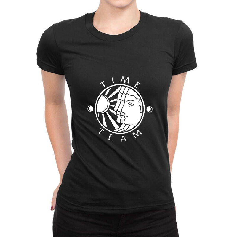 Time Team Ladies Fitted T-Shirt by floobcreative | Artistshot