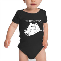 Womens Munster Ireland Irish Geography Map Cartography V Neck T Shirt Baby Bodysuit | Artistshot