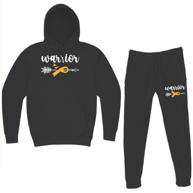 Childhood Cancer Awareness Hope Support Strong Warrior T Shirt Hoodie & Jogger Set | Artistshot