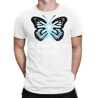 Pitt Hopkins Syndrome Awareness Warrior Light Blue Ribbon T Shirt T-shirt | Artistshot