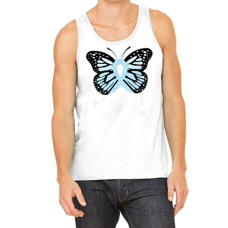 Pitt Hopkins Syndrome Awareness Warrior Light Blue Ribbon T Shirt Tank Top | Artistshot