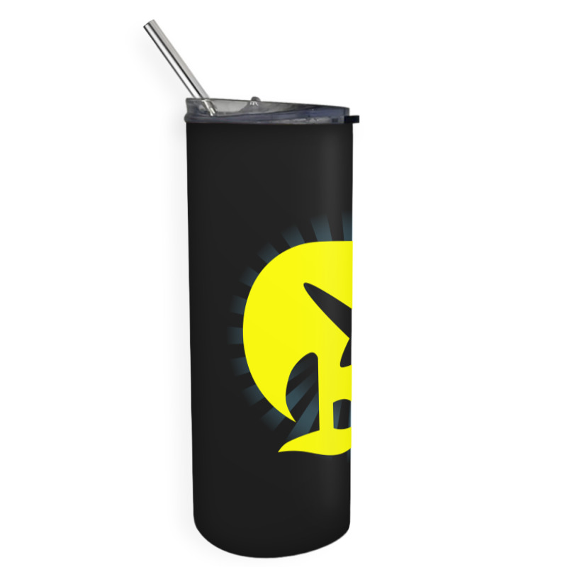 Raven Tail Symbol Skinny Tumbler | Artistshot