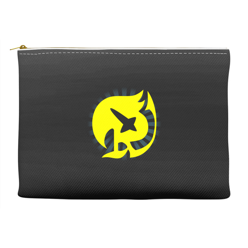 Raven Tail Symbol Accessory Pouches | Artistshot