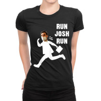 Josh Hawley Run Free Funny Josh Hawley Running Ladies Fitted T-shirt | Artistshot