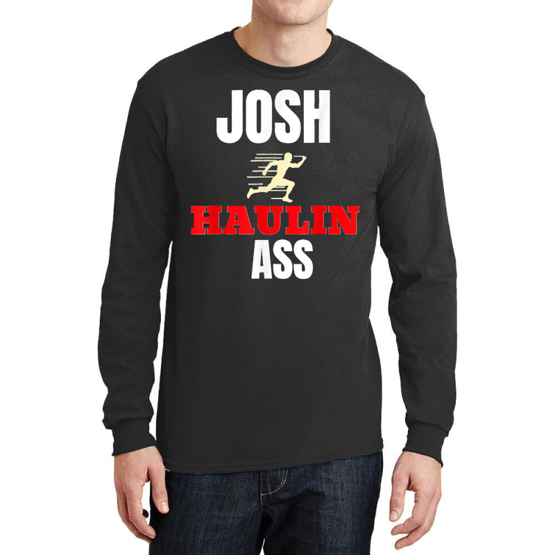 Josh Hawley Running Haulin Free Funny Tee Long Sleeve Shirts by LisaMarieRangel | Artistshot