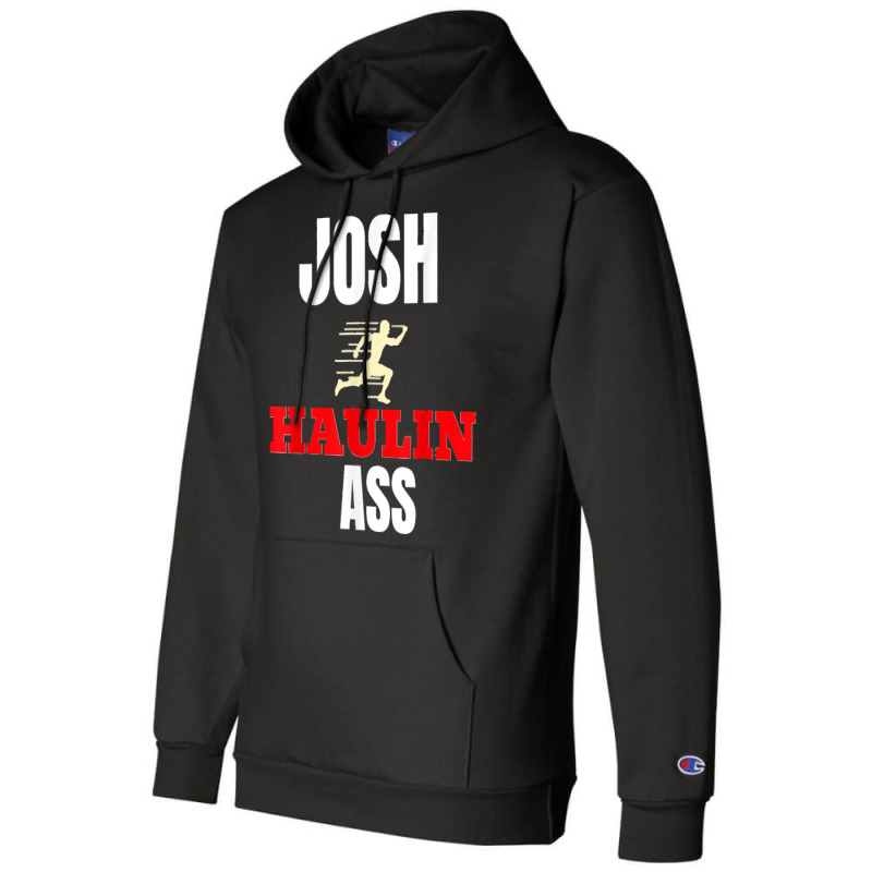 Josh Hawley Running Haulin Free Funny Tee Champion Hoodie by LisaMarieRangel | Artistshot