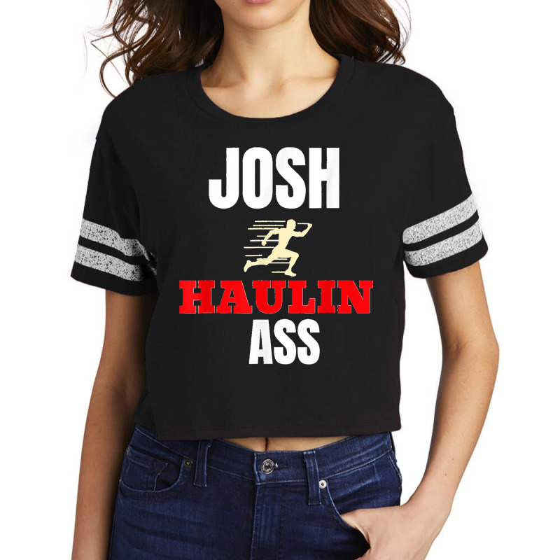 Josh Hawley Running Haulin Free Funny Tee Scorecard Crop Tee by LisaMarieRangel | Artistshot