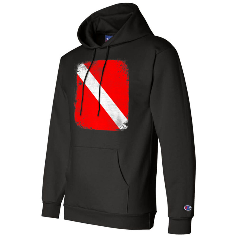 Scuba Dive Flag Divemasters Instructors Rescue Divers Raglan Baseball Champion Hoodie | Artistshot