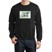 Hammock In The Park Crewneck Sweatshirt | Artistshot