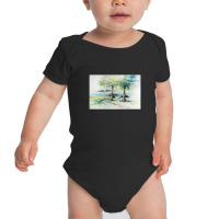 Hammock In The Park Baby Bodysuit | Artistshot