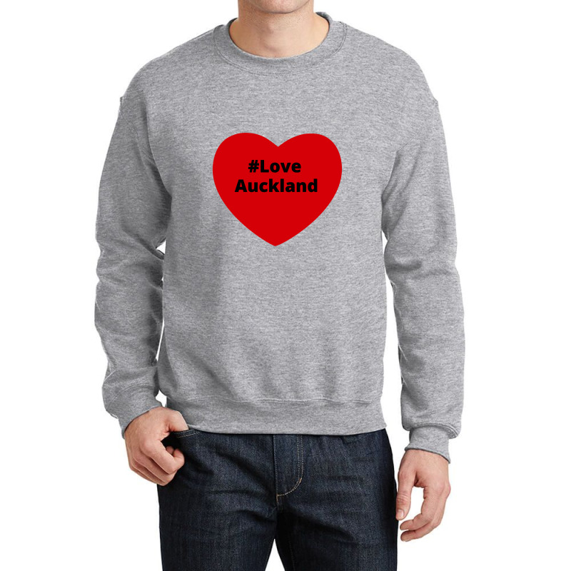 Love Auckland, Hashtag Heart, Love Auckland 2 Crewneck Sweatshirt by chillinxs | Artistshot