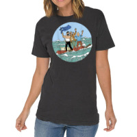 Tin Tin Sea Adventure With Captain Haddock T Shirt Vintage T-shirt | Artistshot