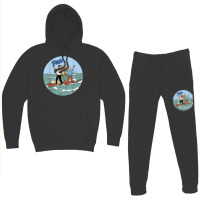 Tin Tin Sea Adventure With Captain Haddock T Shirt Hoodie & Jogger Set | Artistshot