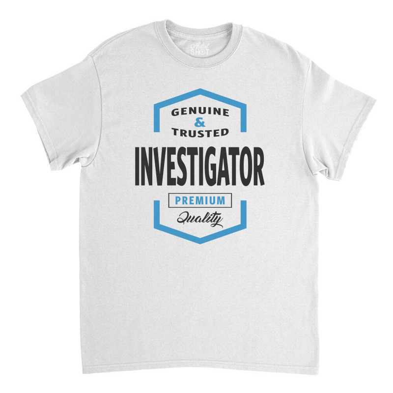 Investigator Classic T-shirt by Chris Ceconello | Artistshot