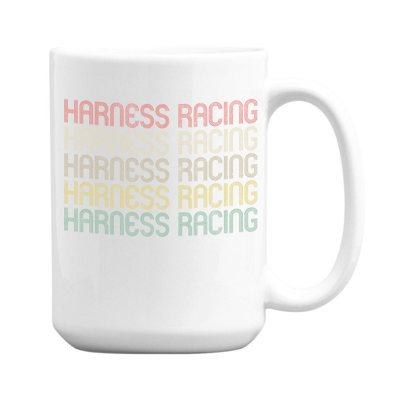 Retro Style Harness Racing Design 15 Oz Coffee Mug | Artistshot