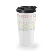 Retro Style Harness Racing Design Travel Mug | Artistshot