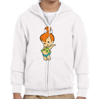 Flinstones Pépite Youth Zipper Hoodie | Artistshot