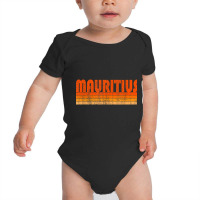 Vintage Grunge Style Mauritius T Shirt Baby Bodysuit | Artistshot