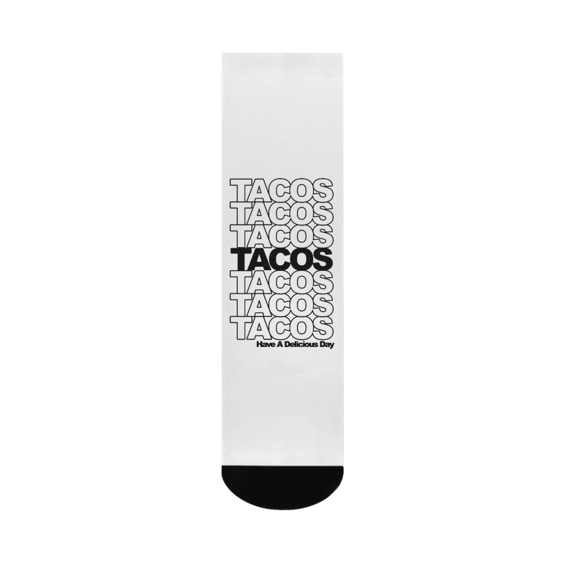 Tacos Tacos Tacos Crew Socks | Artistshot