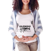 Ak47 Distressed   Ak 47 Maternity Scoop Neck T-shirt | Artistshot