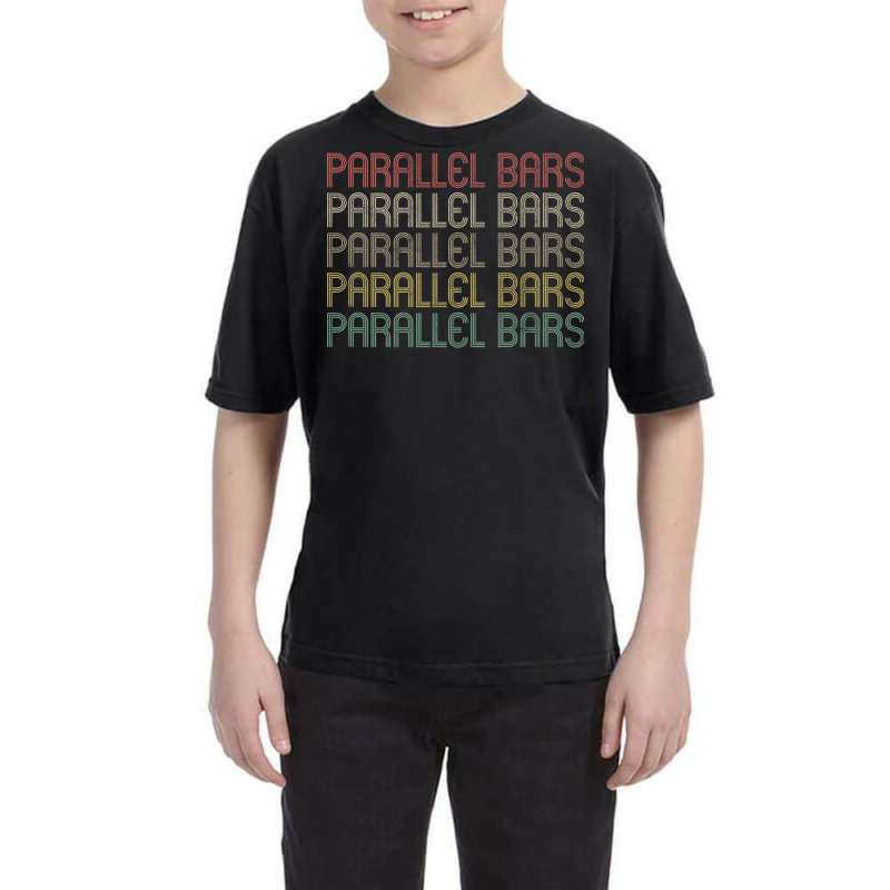 Retro Style Parallel Bars Design Youth Tee by cm-arts | Artistshot