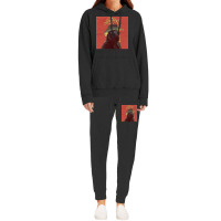 Retro Cartoon  Guitarist Day Gift Hoodie & Jogger Set | Artistshot