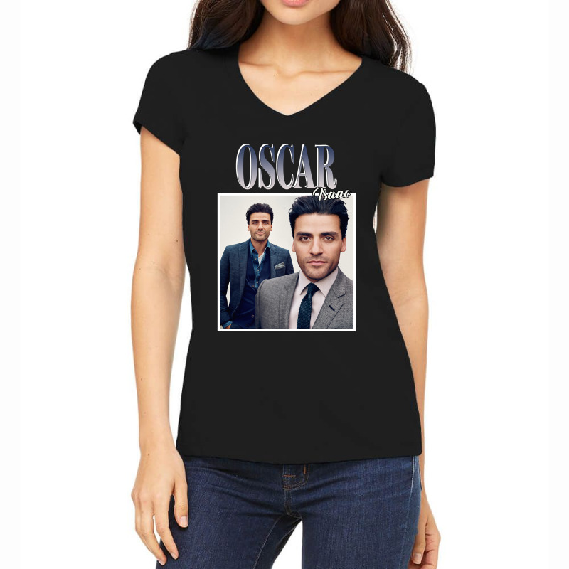 Cartoon Character Oscar Isaac Women My Favorite Women's V-Neck T-Shirt by ArtistRaven | Artistshot