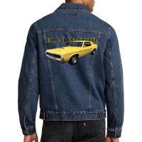 Art Character Cougar Call Me Men Denim Jacket | Artistshot