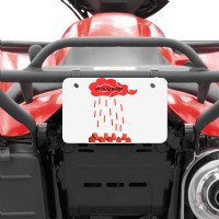 Mens Blood Rain Tank Top Atv License Plate | Artistshot