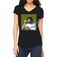 Music Retro Mulligan Gift Men Women's V-neck T-shirt | Artistshot