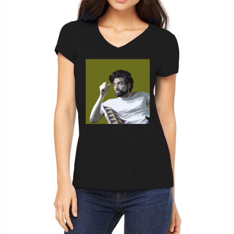 Music Retro Mulligan Gift Men Women's V-Neck T-Shirt by ArtistRaven | Artistshot