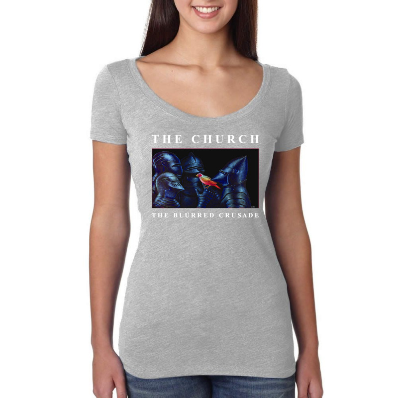 The Church The Blurred Crusade Women's Triblend Scoop T-shirt | Artistshot