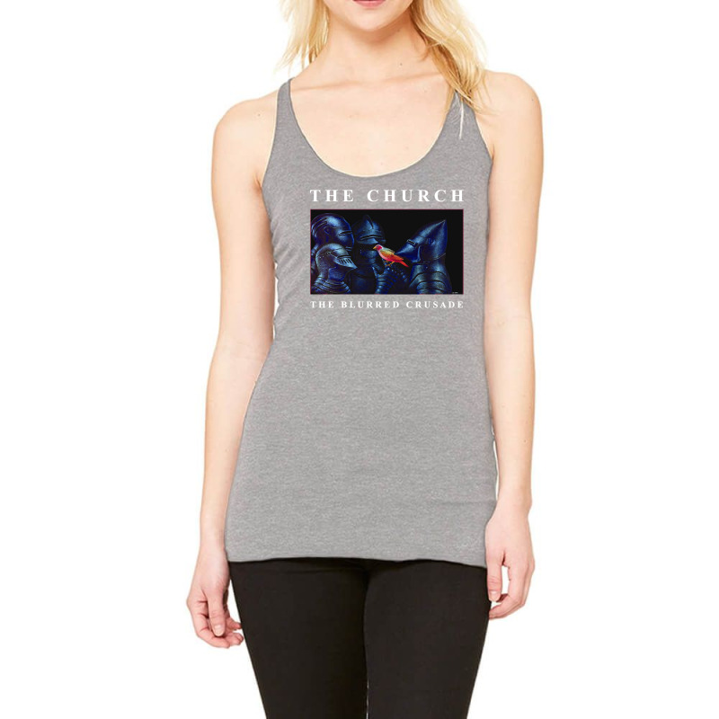 The Church The Blurred Crusade Racerback Tank | Artistshot