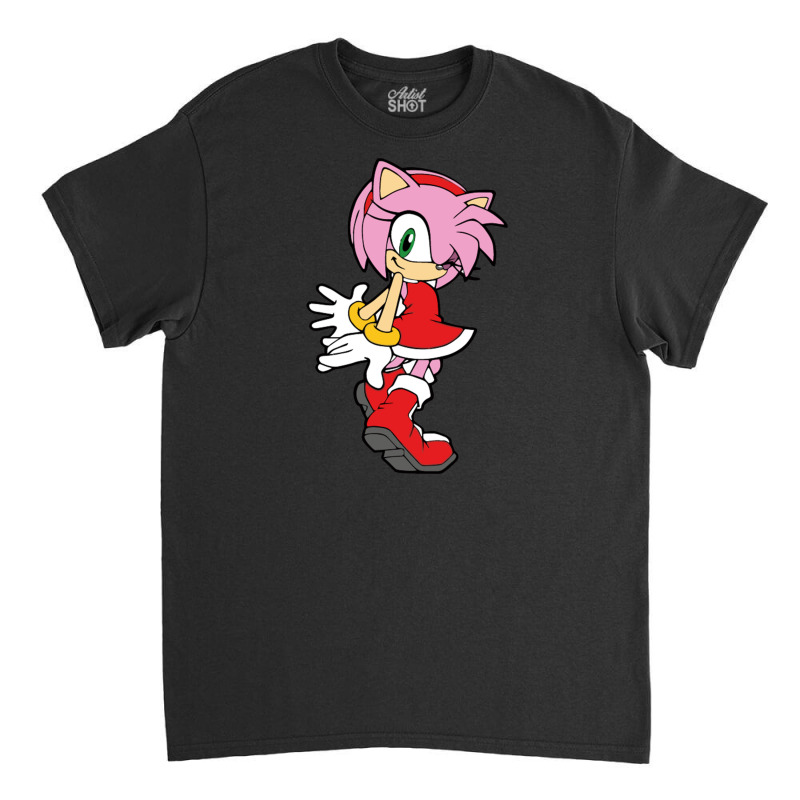 Amy Rose Sadow The Hedgehog Classic T-shirt by kabasubrata | Artistshot