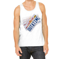 Back To The Future License Plate, Distressed   Back To The Future Tank Top | Artistshot