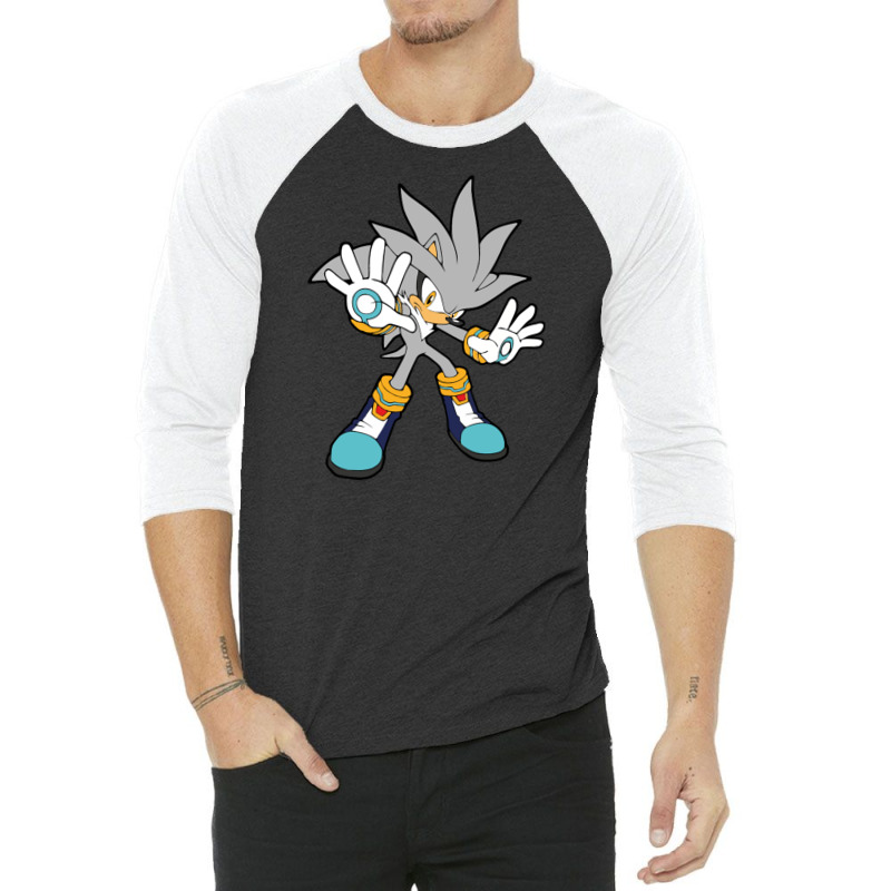 Sadow The Hedgehog 3/4 Sleeve Shirt by kabasubrata | Artistshot