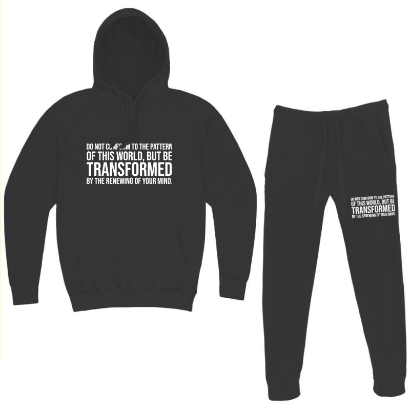 Do Not Conform, Be Transformed Hoodie & Jogger Set | Artistshot